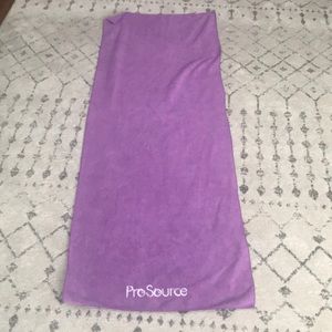 Yoga mat towel